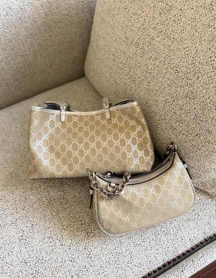 Gucci GG Emblem Hobo & Tote Bags
