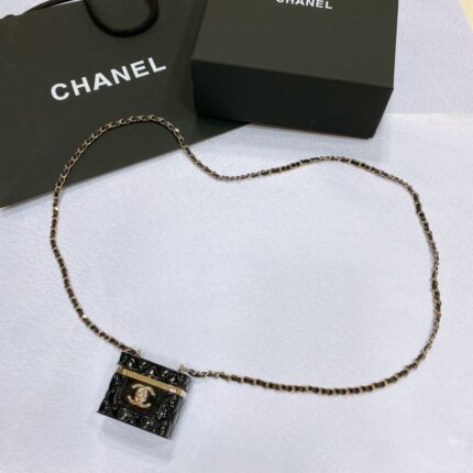 Chanel Chain Belt with Mini Vanity Case Pendant