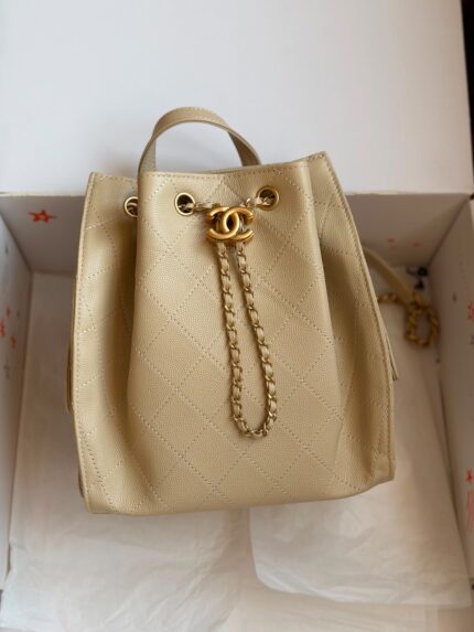 Chanel Drawstring Bucket Backpacks