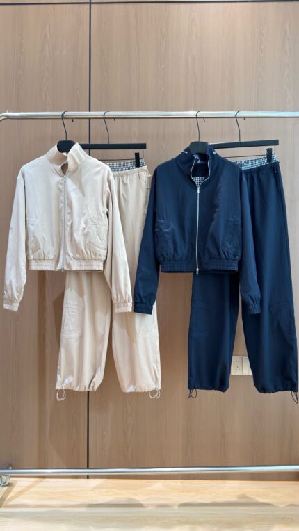 Chanel Bomber Cargo Co-Ord Sets