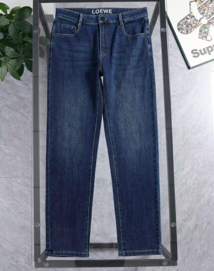 Loewe LW6836 Classic Straight-Leg Denim Jeans