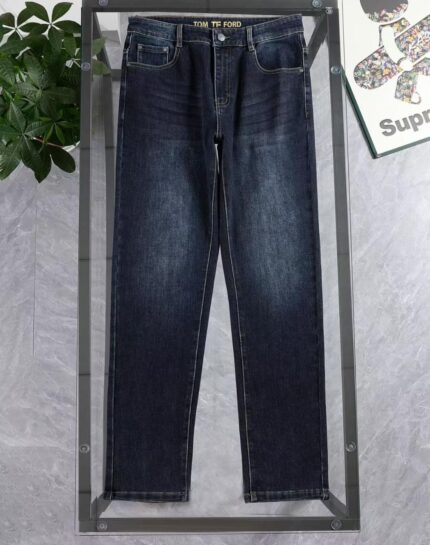 Tom Ford TF6828 Classic Straight-Leg Denim Jeans