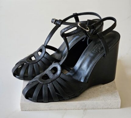 Hermes Claire Wedge Sandal