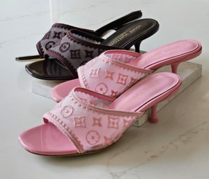 Louis Vuitton Neo Revival Crochet Monogram Mules