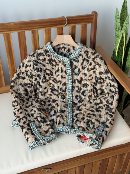 Chanel Dakar Metier d'Art Leopard Tweed Jacket