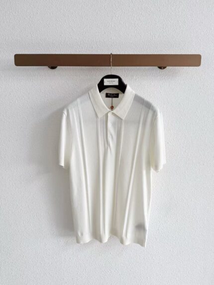 Loro Piana Knitted Silk Polo Shirts