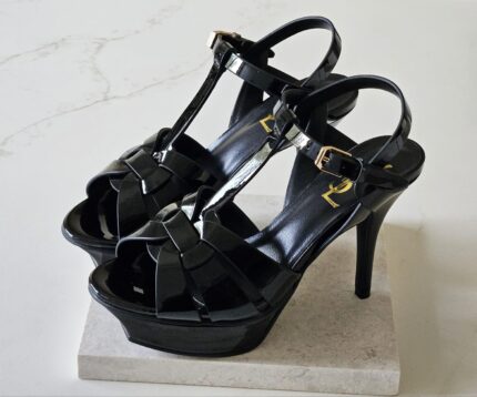 YSL Tribute Platform Sandals