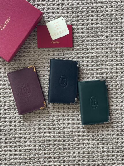 Cartier Must de Cartier Leather Card Holders