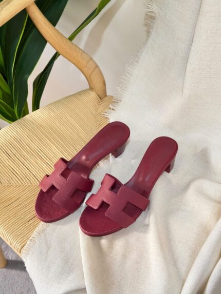 Hermès Oasis Heeled Mule Sandals