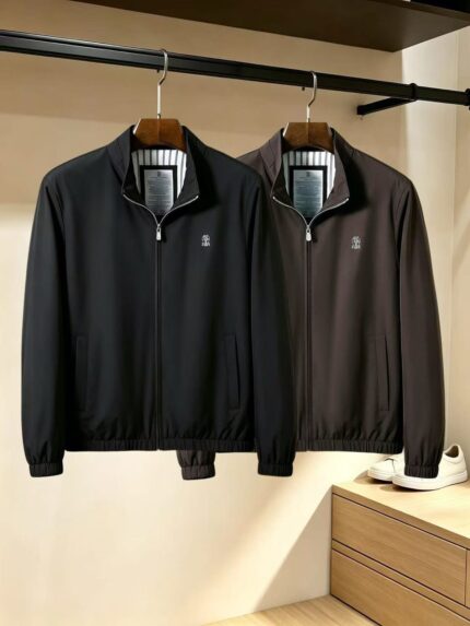Brunello Cucinelli Harrington Bomber Jackets