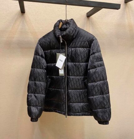 Christian Dior Oblique Jacquard Puffer Jacket
