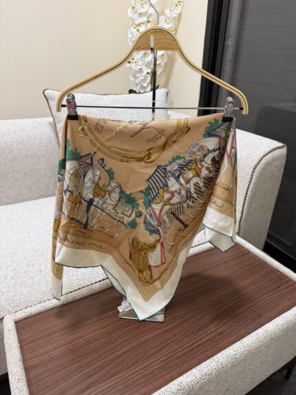 Hermes Elegance Silk Twill Scarfs