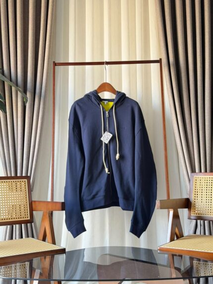Loewe Anagram Zip-Up Hoodie
