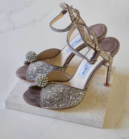 Jimmy Choo Rosie Crystal-Embellished Sandals