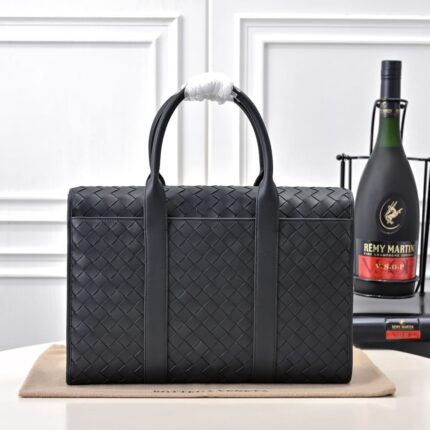 Bottega Veneta Intrecciato Woven Laptop Bag