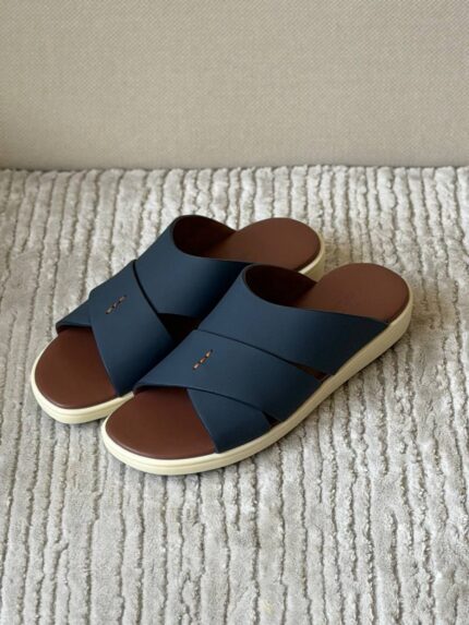 Loro Piana Palm Beach Summer Walk Loafer Slides