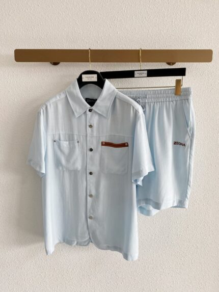 Zegna Drawstring Co-ord Sets