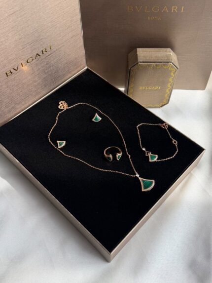 Bvlgari Divas' Dream Malachite & Diamond Jewelry Sets