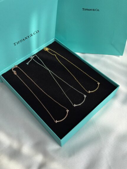 Tiffany & Co T Smile Necklaces