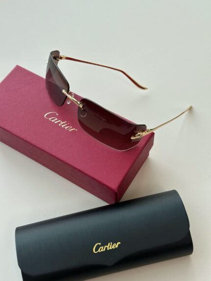 Cartier Panthère de Cartier Rimless Sunglasses