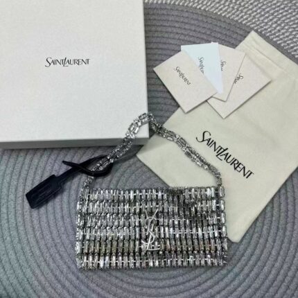 YSL Crystal Rhinestone Evening Bag