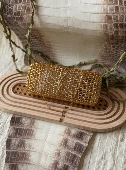 YSL Cage Chain Clutch