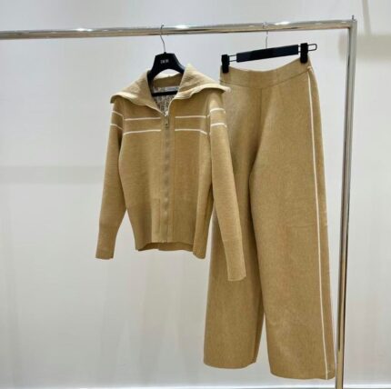 Christian Dior Oblique Knit Co-Ord Set