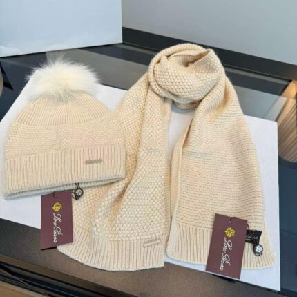 Loro Piana Cashmere Beanie & Scarf Sets