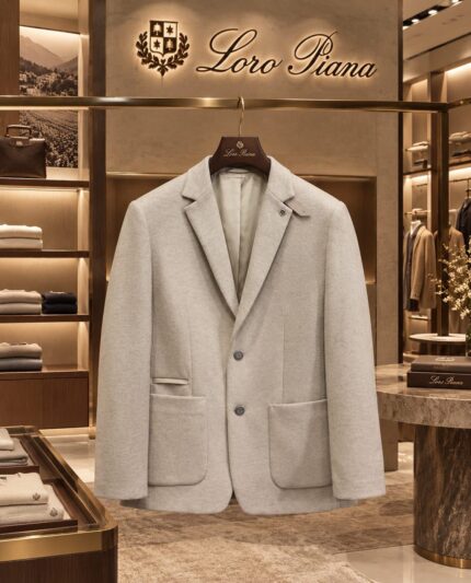 Loro Piana Cashmere Blend Tailored Blazer