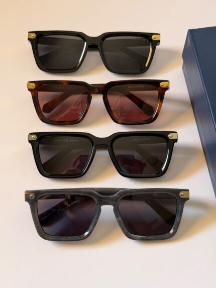 Louis Vuitton Z1975U Square Signature Sunglasses