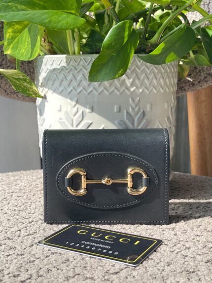 Gucci Horsebit 1955 Card Case Wallet