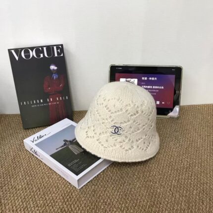 Chanel Crochet Knit Bucket Hats