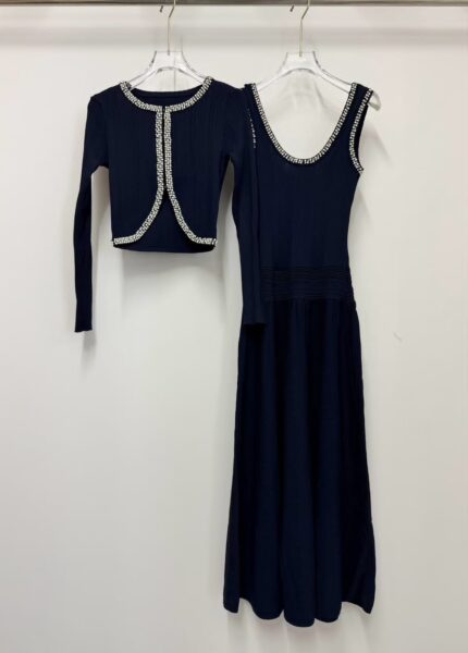 Sandro Paris Embellished Knit Two-Piece Sets