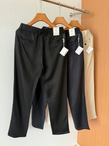 Brunello Cucinelli Linen Trousers