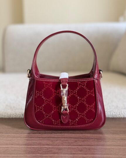 Gucci Jackie 1961 Crystal Shoulder Bag