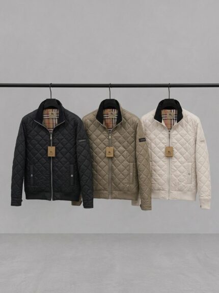 Burberry Diamond Quilted Bomber Jackets