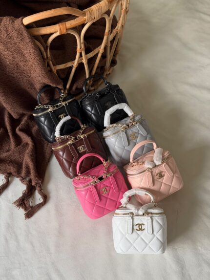 Chanel Quilted Mini Vanity Cases