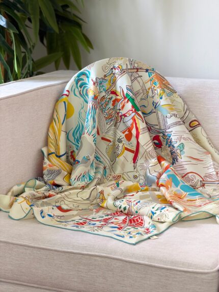 Hermes Silk Carre Scarfs