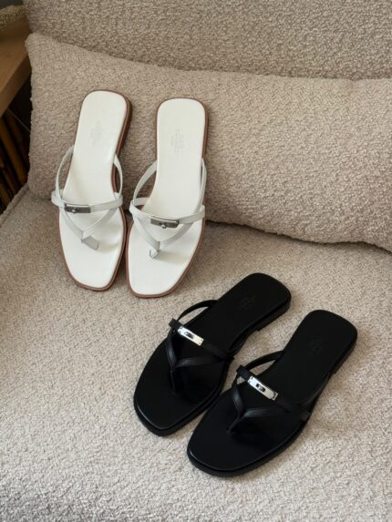 Hermes Kelly Thong Sandals