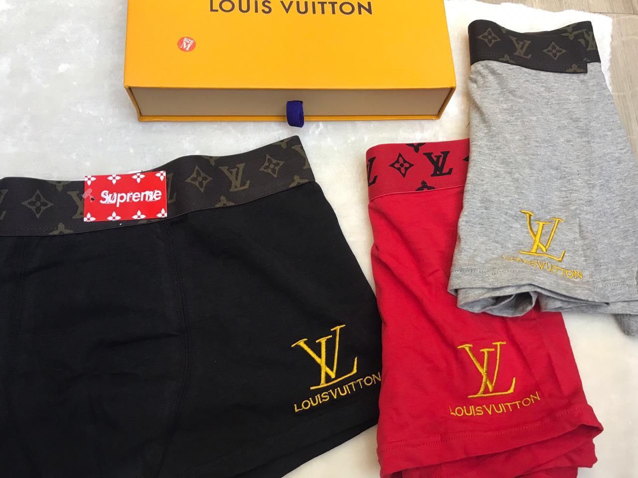 Louis Vuitton Dual-Tone Boxer Trunks