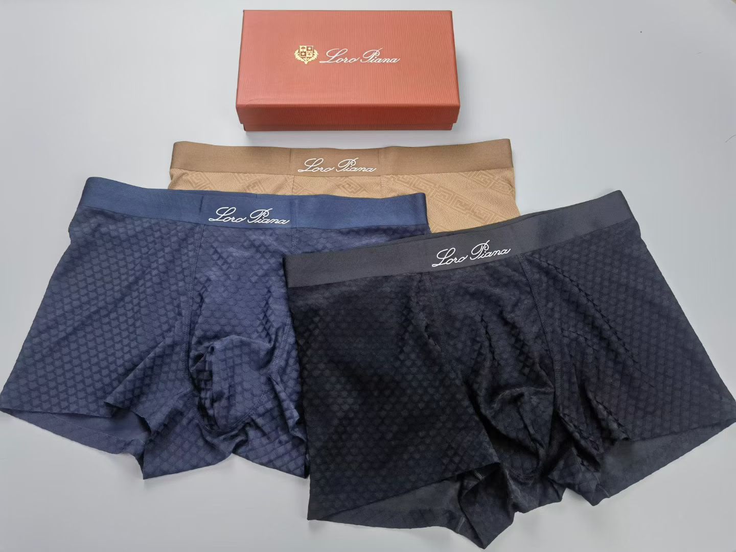 Loro Piana Jacquard Luxury Boxer Trunks