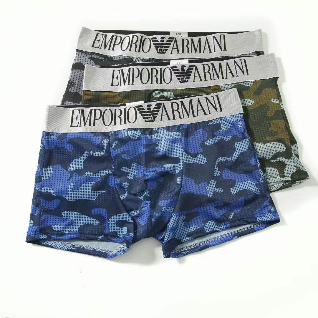 Emporio Armani Camo Boxer Trunks