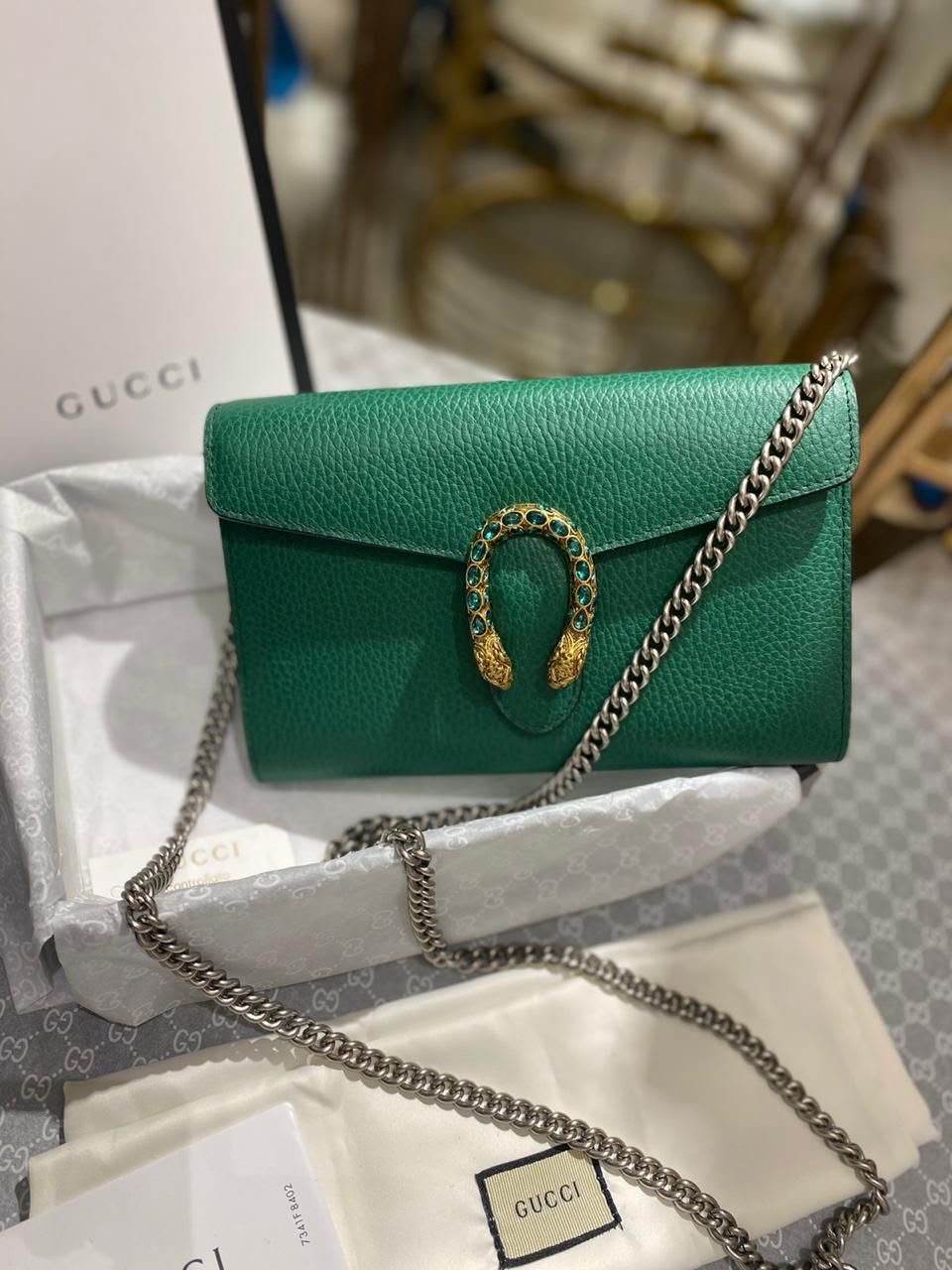 Gucci Dionysus Wallet on Chain - Designer Leather Shoulder Bags