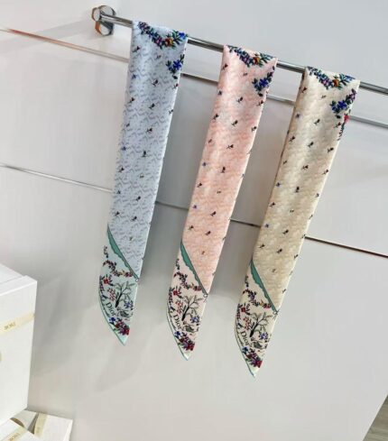 Christian Dior 90 Silk Square Scarfs