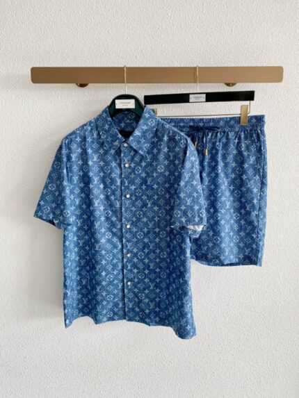 Louis Vuitton Monogram Denim Co-Ord Sets