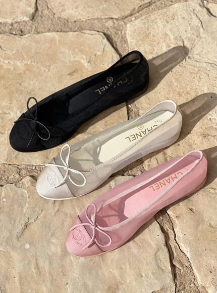 Chanel Mesh Ballet Flats