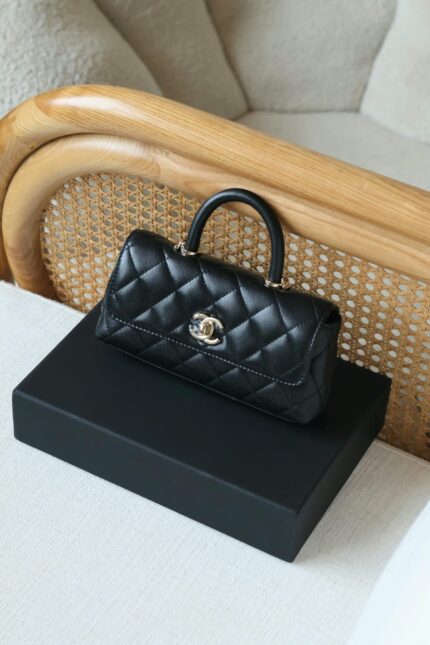 Chanel Nano Flap Bag with Top Handle