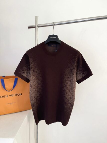 Louis Vuitton Gradient Monogram Knitted T-Shirt