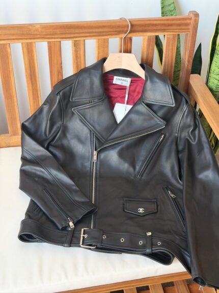 Chanel Biker Leather Jacket
