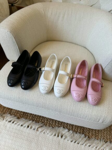 Chanel Mary Jane Ballerina Flats